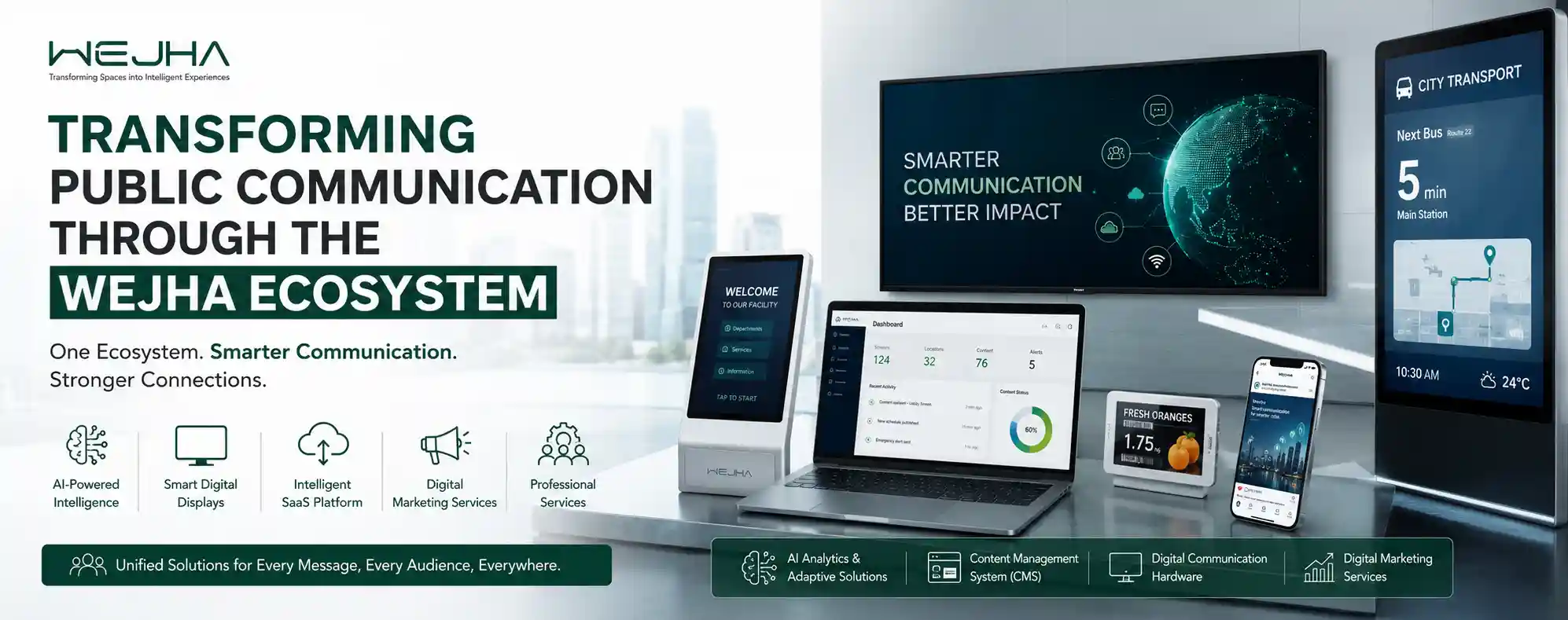 Transforming Public Communication Through the WEJHA Ecosystem