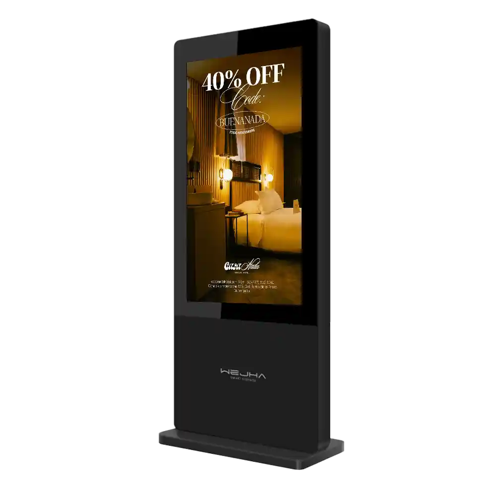 Vertical LCD Elevator Screen