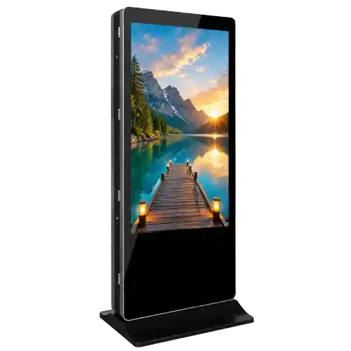 Indoor Dual Side Standing Kiosk