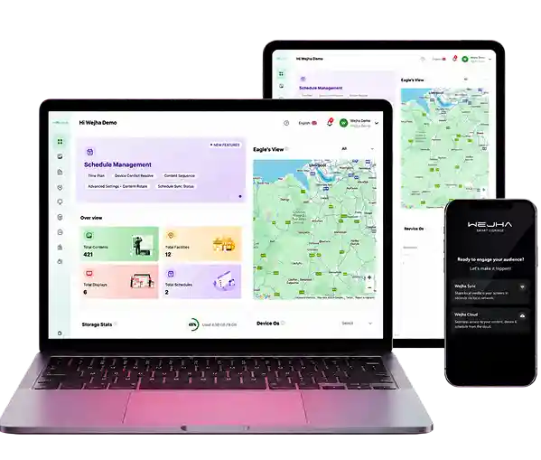 WEJHA CMS: Revolutionizing Digital Signage Management